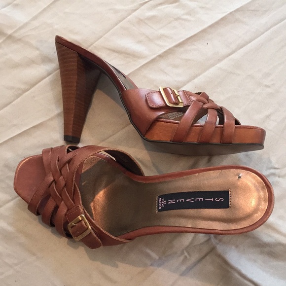 Steven heel slides cognac - Picture 1 of 2